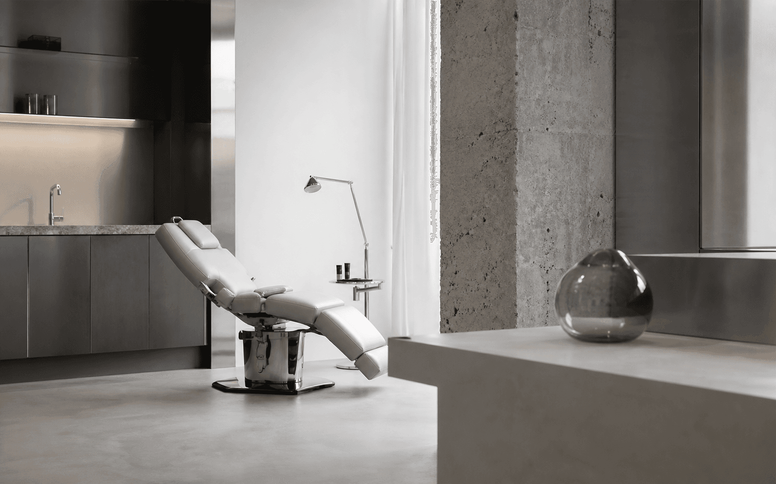Modernes Beauty-Studio als Bildwelt für das Treatly Projekt